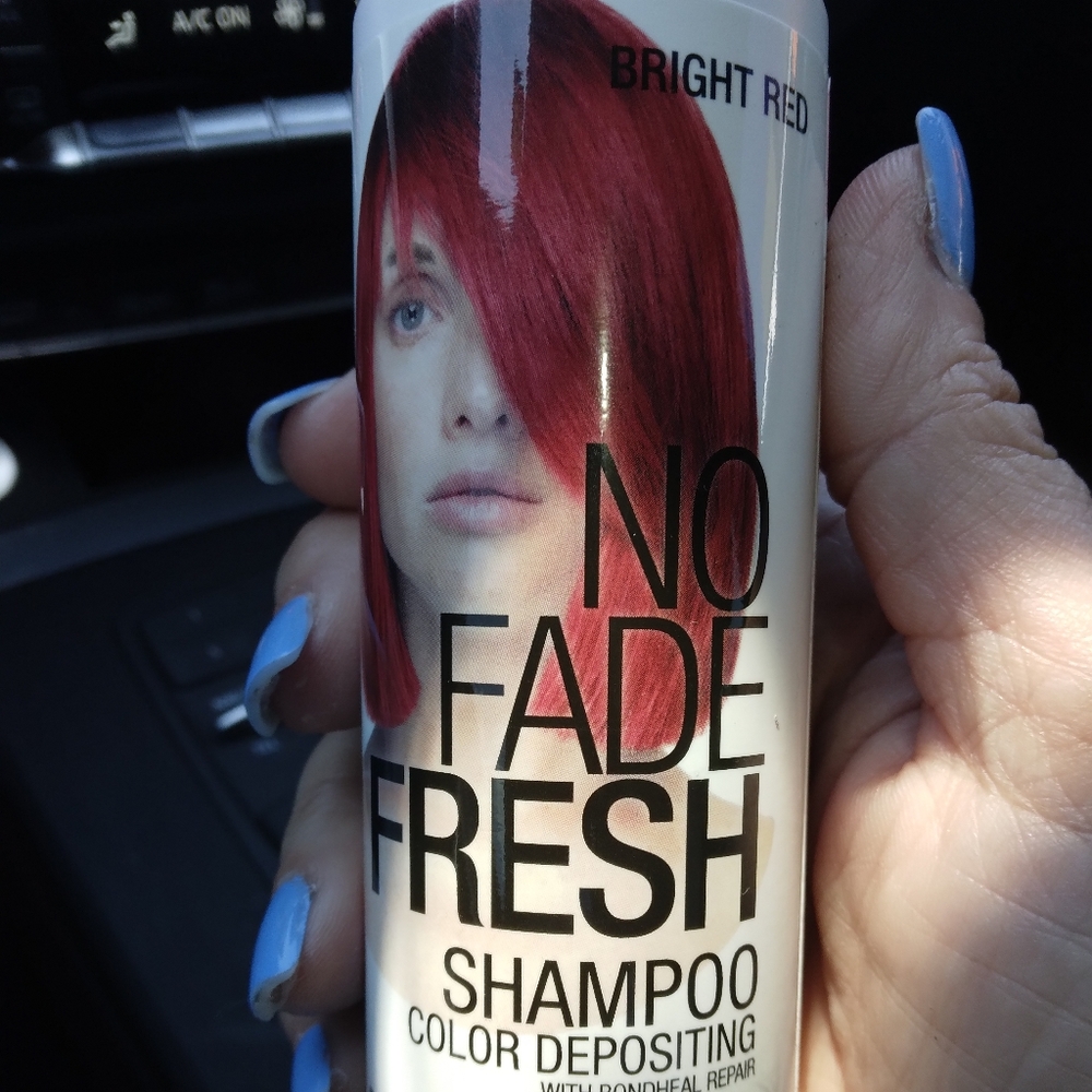 No fade fresh shampoo Bright Red